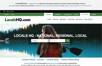 LocalsHQ.com  - National to local Directory, Classifieds, Employment, Events,